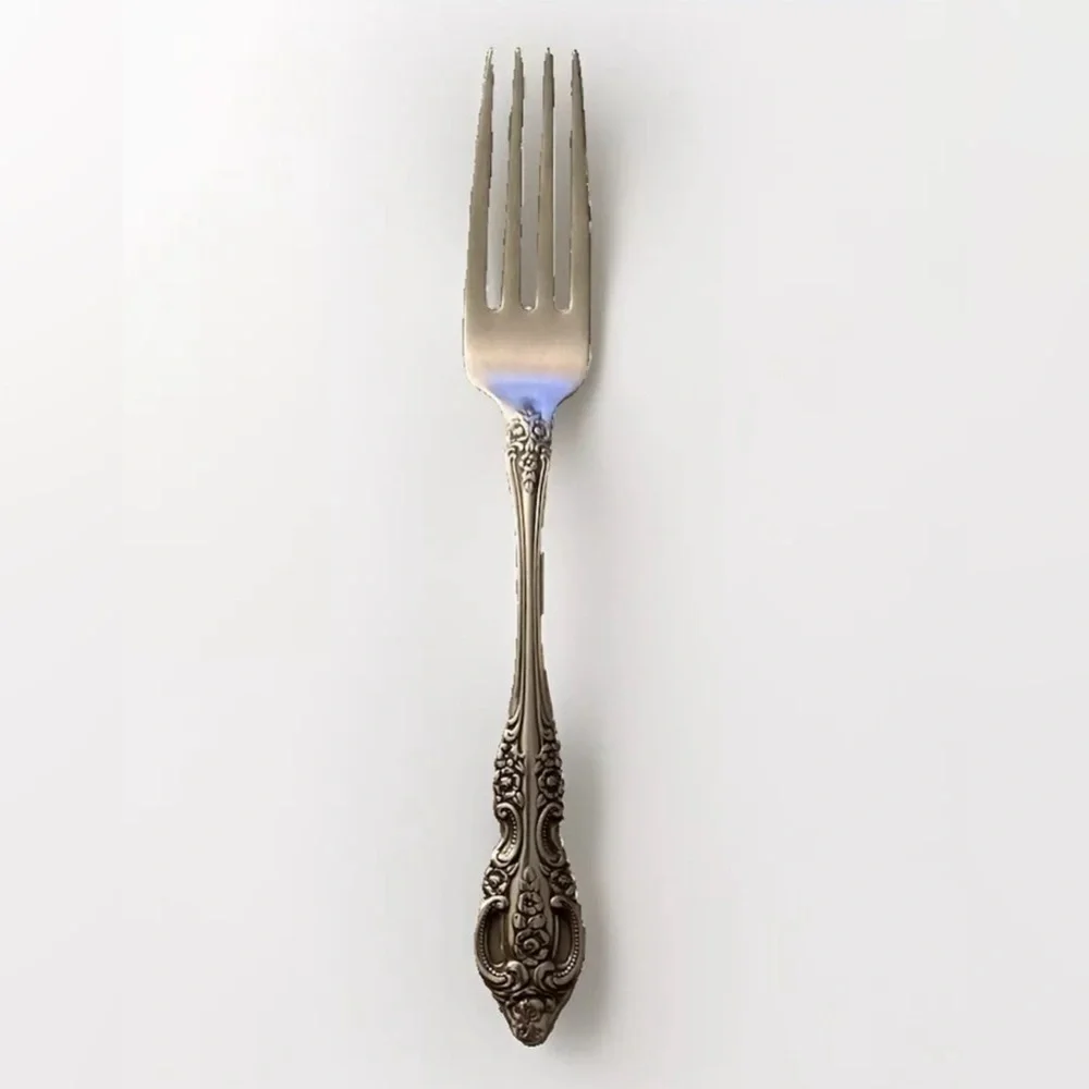 Oneida SSS Stainless Silverware RENOIR PEMBROOKE Dinner Fork 7 1/4”